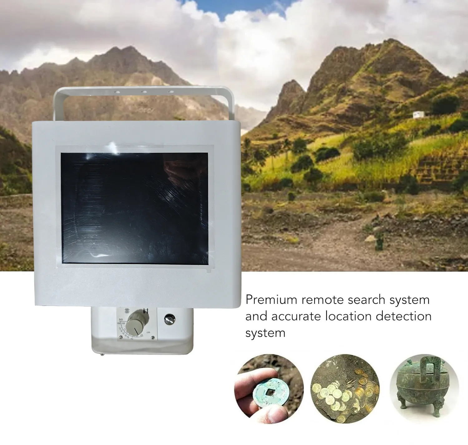 Detector portátil de oro y plata de alta precisión KPS125