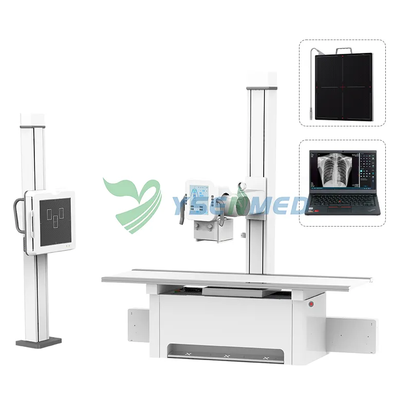 Sistema de rayos X digital motorizado eléctrico YSF32DR-B2 YSENMED de 32 kW y 400 mA
