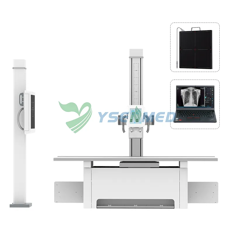Sistema de rayos X digital motorizado eléctrico YSF32DR-B2 YSENMED de 32 kW y 400 mA